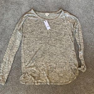 Heather grey long sleeve